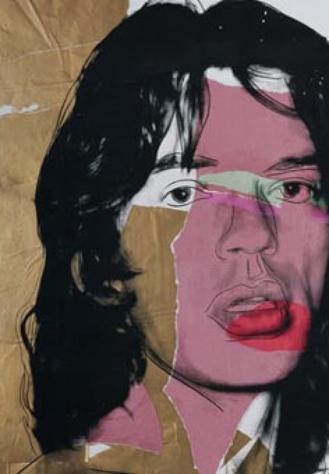 S*8様 新品同様アンディ ウォーホール ポスター 「ミックジャガー